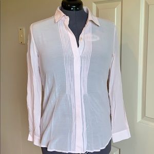 3/$20. J Jill pleated front button down blouse XS